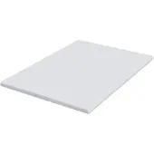 vidaXL Geheugen Schuim Matras Topper 140 x 200 cm Thick Zacht Wit