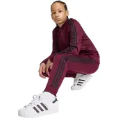 Adidas Originals Broek 'SST' robijnrood / zwart