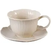 Bricard Florange Koffieset - 12-delig - Taupe - 200ml - Porselein - Koffiekopjes