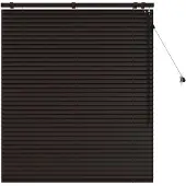 vidaXL Venetiaanse jaloezie Donkerbruin 105 x 130 cm 35 mm