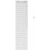 vidaXL - Venetiaanse - jaloezie - Wit - 45 - x - 160 - cm - 35 - mm