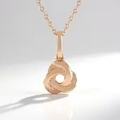 Cavill - Zilveren Halsketting met Roségoud Verguld - 925 Sterling Zilver - Minimalistisch Filigraan Design - Elegante Dames Ketting 50 cm