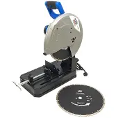 HBM 350 mm Steenzaagmachine - 2300W Inclusief 2 Diamantzaagbladen