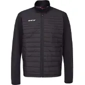 CCM - Team Quilted - Sportvest - Lange mouw - Volwassenen - Zwart - M
