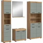 Furnilux Scout badkamercombinatie salie mdf tz artisan nb