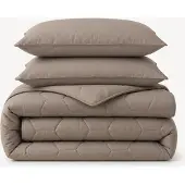 EazySleep Easy Dekbed Zonder Overtrek Zomer - Taupe 240 x 200 cm