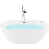 Beliani NEVIS - Whirlpool - Wit - 80 x 170 cm - Acryl