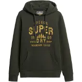 Superdry Sweatshirt kaki / olijfgroen