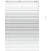 vidaXL Venetiaanse jaloezie Wit 120 x 160 cm 35 mm