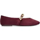 Steve madden Ballerina Poppin | Bordeaux | Maat: 39