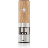 AdHoc Peper en/of Zoutmolen i.Mill Essenhout met RVS – Oplaadbaar