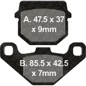 EBC Fa-tt Series Carbon Fiber Fa083tt Remblokken
