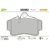 Valeo 302962 Remblokken