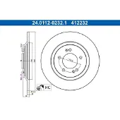 Ate 24.0112-0232.1 Remschijf