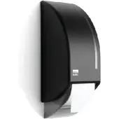 BlackSatino Toiletpapierdispenser ST10 systeemrol duo zwart 331950