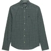 Superdry Overhemd blauw / jade groen / wit