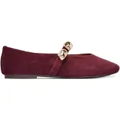 Steve madden Ballerina Poppin | Bordeaux | Maat: 38