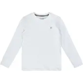 Farah Effen T-shirt met ronde hals voor kinderen/Kinderen (Wit)