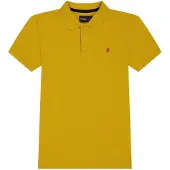 Farah Bugsworth Poloshirt Kinderen/Kinderen (Geel)