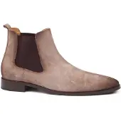 Suitable Chelsea Boot Suede Beige | Taupe | Maat 45