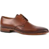 Suitable Leren Herenschoen Donkercognac | Cognac | Maat 45