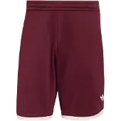 Adidas Sportbroek 'Classics' wijnrood / wit