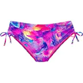 Venice beach Bikinibroek geel / lila / violetblauw / neonroze