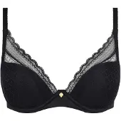 Chantelle - Norah Chic - Plunge T-Shirt Bh - Racerback - ZWART