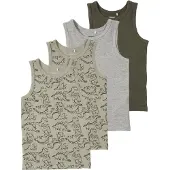 Name it - NKMTANK TOP 4P AOP NOOS - Jongens - Onderhemden