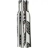 s.Oliver Jumpsuit crème / zwart