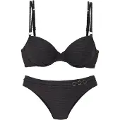 LASCANA Bikini goud / zwart