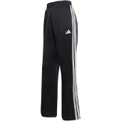 Adidas Sportbroek 'Stadium Pique Loose Fit Track' zwart / offwhite