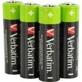 Verbatim Oplaadbare Batterijen - - Premium AA - 2500mAh - NiMH - Lage Zelfontlading