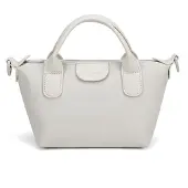 David jones Mini-tas , dubbele handgrepen, zwart, van polyurethaan, elegant