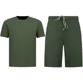 Enos Oversized shirt met korte shorts zomerset