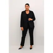 KAFFE CURVE Blazers 'Sakira' zwart