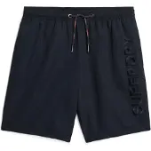 Superdry Zwemshorts zwart