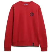 Superdry Sweatshirt 'The Merchant Store' marine / rood