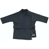 ZUBEK Shirt ''Kimono Ramie'' chocoladebruin