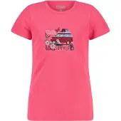 CMP T-shirt techniek bedrukt meisje | Maat 14 ans