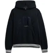 Superdry Sweatshirt 'Country Club Varsity' marine / zwart / wit