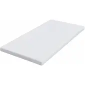 vidaXL Geheugen Schuim Matras Topper 90 x 190 cm Thick Zacht Wit