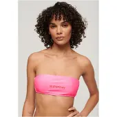 Superdry Bandeaubikinitop met Logo Roze Grootte: 38