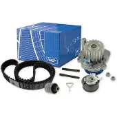 Skf Waterpomp + distributieriemset VKMC 01250-1 SKF voor o.a. AUDI, FORD, SEAT, SKODA, VOLKSWAGEN