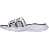 SKECHERS Heren Vapor Foam Platte Sport Sandalen (Grijs/Kool)