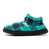 Nuvola Nuvola. Huisschoenen 'Boot Home Scotland' turquoise