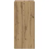 vidaXL Dressoir Artisanaal eiken 30 x 41 x 93 cm Bewerkt hout