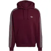 Adidas Sweatshirt 'Adicolor Classics' grijs / wijnrood / wit