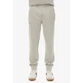 Superdry Broek 'Essential' lichtgrijs / zwart