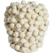 Light & Living - Vaas BERRIES - Wit - 20x20x22.5 cm